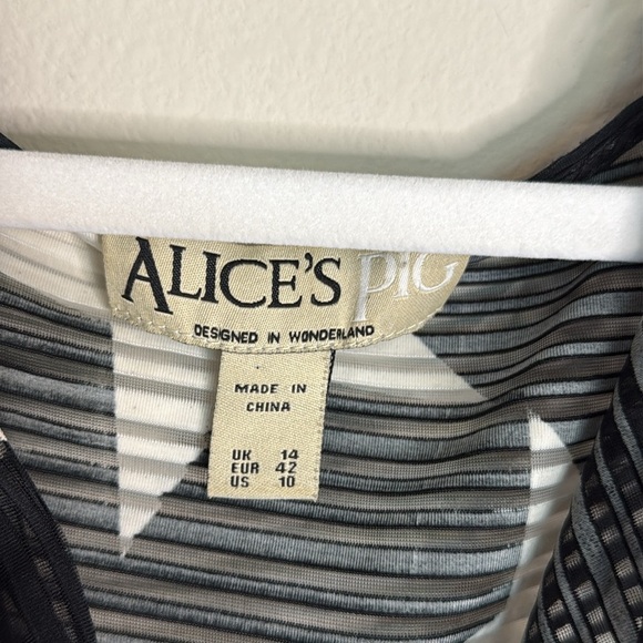 Alice’s Pig Sheer Star Maxi Dress-Base Layer Missing- Size 10 - Picture 2 of 4